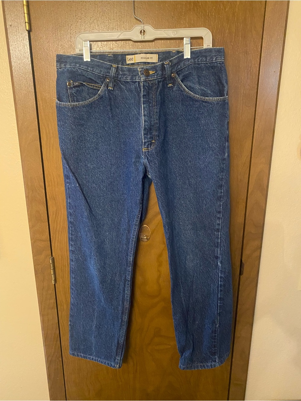 Lee Men’s Straight Leg Blue Jeans